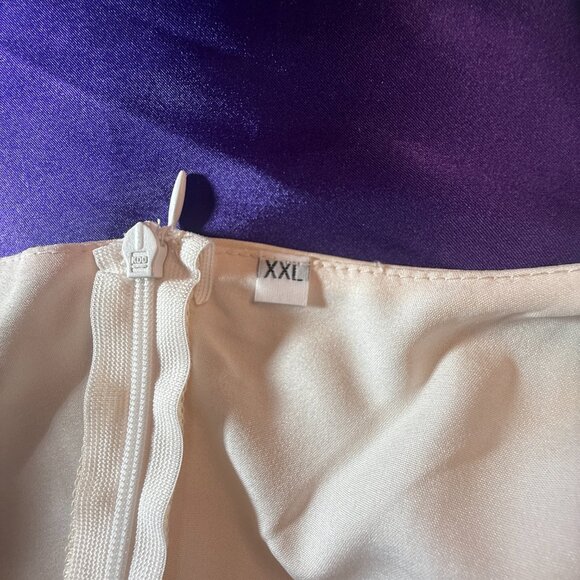 NWOT πShein Elegant Floral Print Cross Front V-Neckline Cloak Sleeves Jumpsuit - Picture 12 of 13